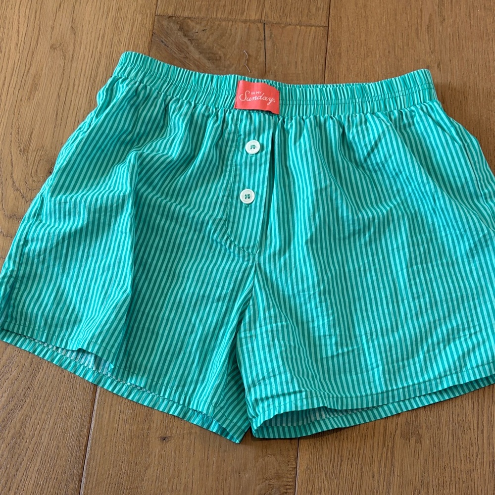 In My Sundays boxer shorts